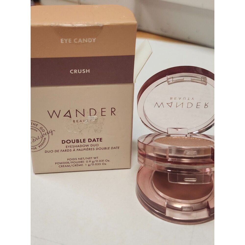 Wander Beauty Double Date Eyeshadow Duo - Brand New in Box